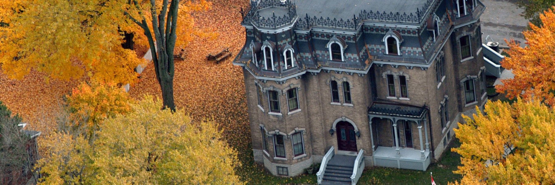 Glanmore National Historic Site in autumn