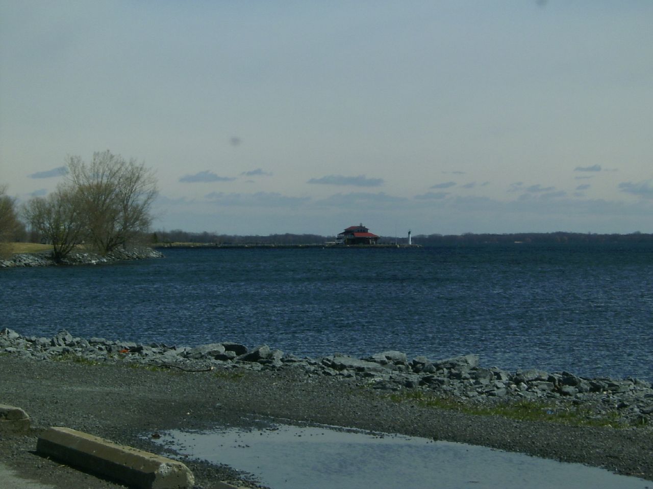 View from Zwick’s Park toward Meyers Pier, April 2006.
